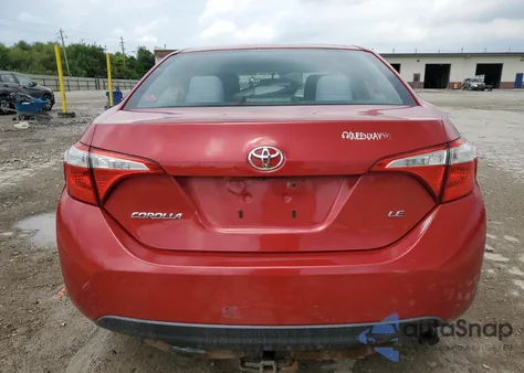 2016 Toyota Corolla L from USA, damaged, VIN 2T1BURHE4GC510806